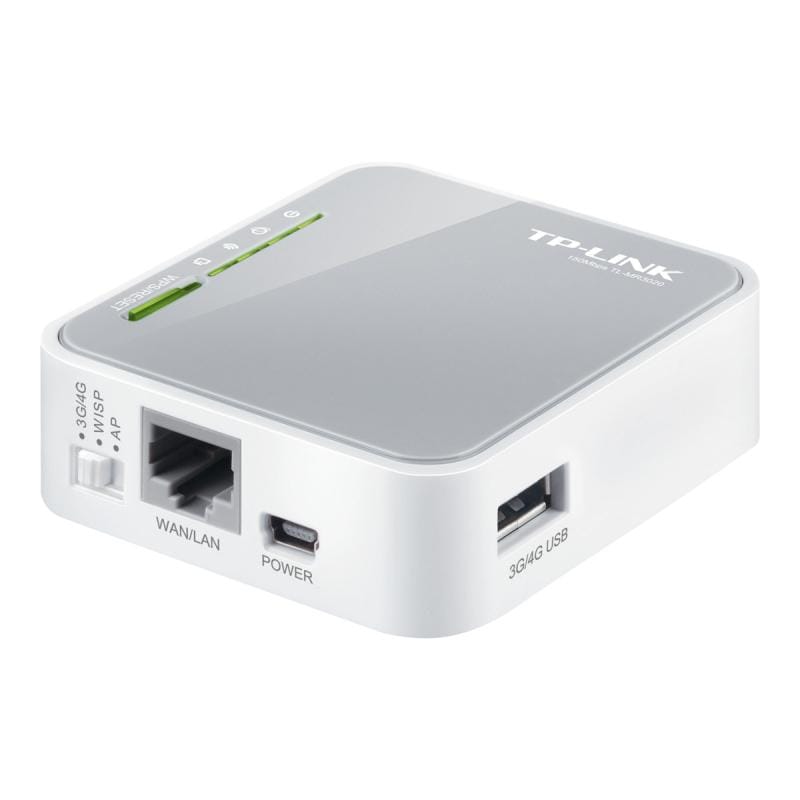 TP-Link Router mobil wireless TP-Link TL-MR3020, portabil pentru internet în călătorii și acasă