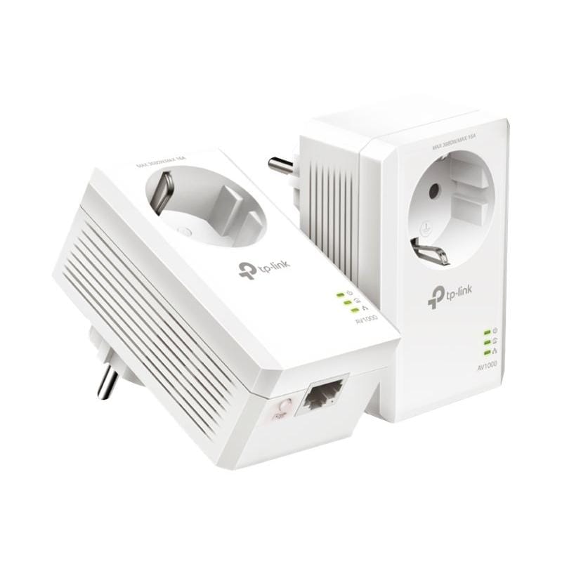 TP-Link Adaptor Powerline Adaptor Powerline TP-Link TL-PA7017P | AV1000, 2x Gigabit, Passthrough