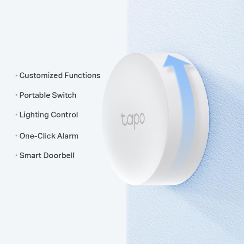 TP-Link Accesorii smart home Buton Smart TP-Link Tapo S200B | Wireless, Control Scene, Baterie