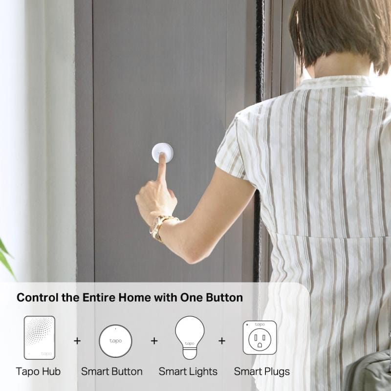 TP-Link Accesorii smart home Buton Smart TP-Link Tapo S200B | Wireless, Control Scene, Baterie