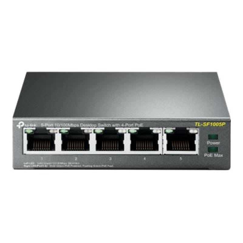 TP-Link Switch Switch TP-Link TL-SF1005P | 5 porturi, 4x PoE, 10/100Mbps