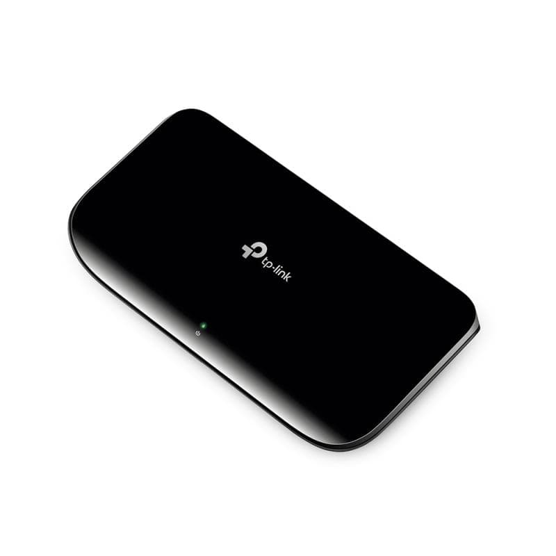 TP-Link Switch TP-Link TL-SG1008D, 8 Porturi Gigabit Ethernet, Plug & Play, Desktop, Carcasă Metalică