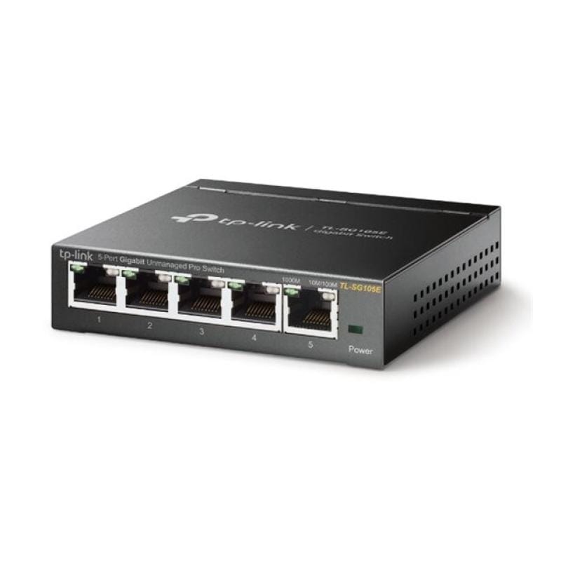 TP-Link Switch Switch TP-Link TL-SG105E | 5 porturi Gigabit, Managed, Desktop