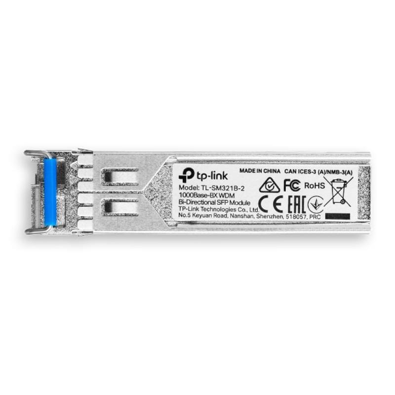 TP-Link Modul transceiver optic Transceiver SFP TP-Link SM321B-2 | Fibra optica, 1000Base-BX, Hot-pluggable