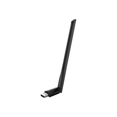 TP-Link Adaptor Wi‑Fi USB TP‑Link Archer T2U Plus Dual Band 2.4/5 GHz, 600 Mbps, antenă externă, negru