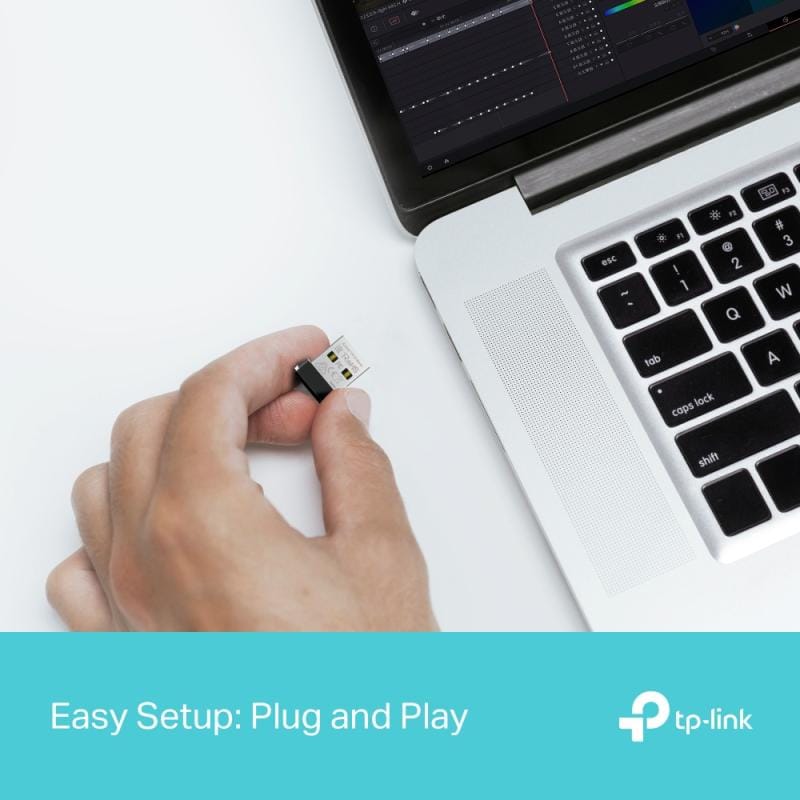 TP-Link Adaptor retea Adaptor Wi-Fi USB TP-Link Archer TX1U | Nano, Wireless, PC si Laptop