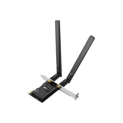 TP-Link Adaptor Wi‑Fi 6 TP‑Link Archer TX20E PCIe, antene externe, conexiune stabilă pentru PC