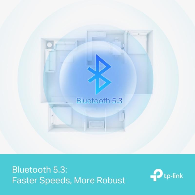 TP-Link Adaptor USB Bluetooth 5.0 TP-Link UB500 Plus pentru PC/Laptop, conexiuni stabile, rază extinsă, compatibil Windows