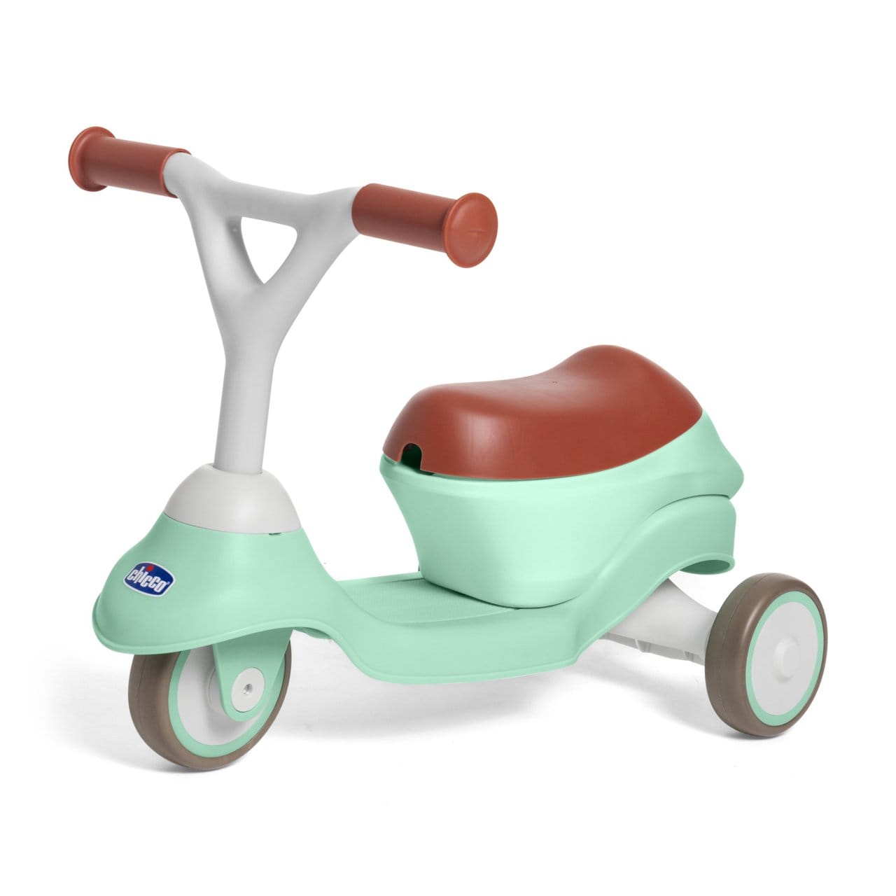 Chicco Îngrijire bebe Tricicleta Chicco Ride On 2 in 1 1218820-1 | Transformabila in Trotineta, Verde Menta, 1-4 Ani