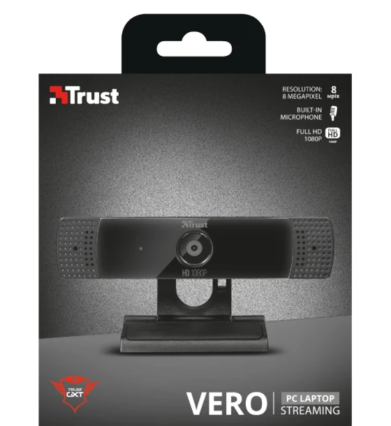 Trust Camera Web Trust GXT1160 Vero 8MP FullHD 1080P microfon USB