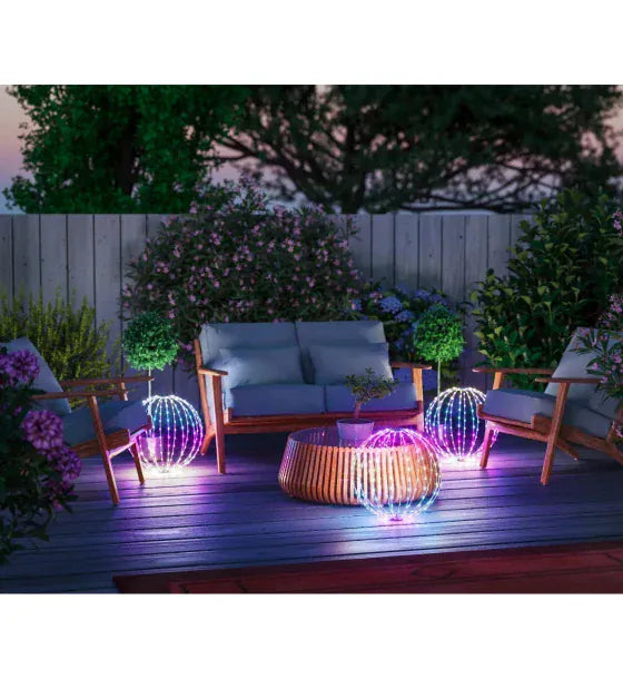 Twinkly Glob decorativ smart Twinkly Sphere 3D 43 cm 210 LED RGB+W IP44