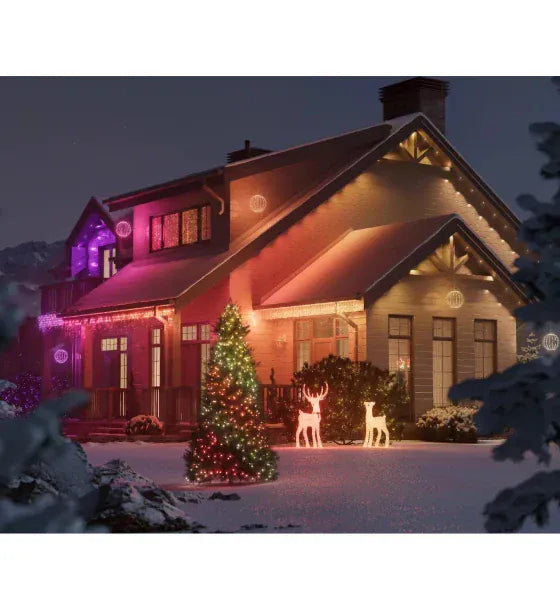 Twinkly Glob decorativ smart Twinkly Sphere 3D 43 cm 210 LED RGB+W IP44