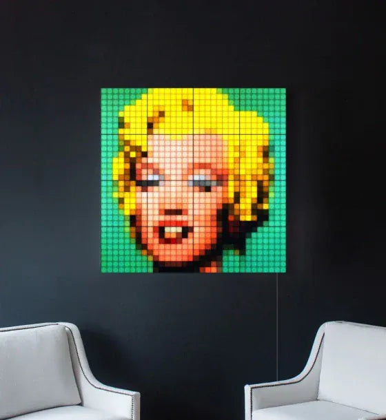 Twinkly Set 6 panouri LED Twinkly 64xLED 16x16 cm Multicolor