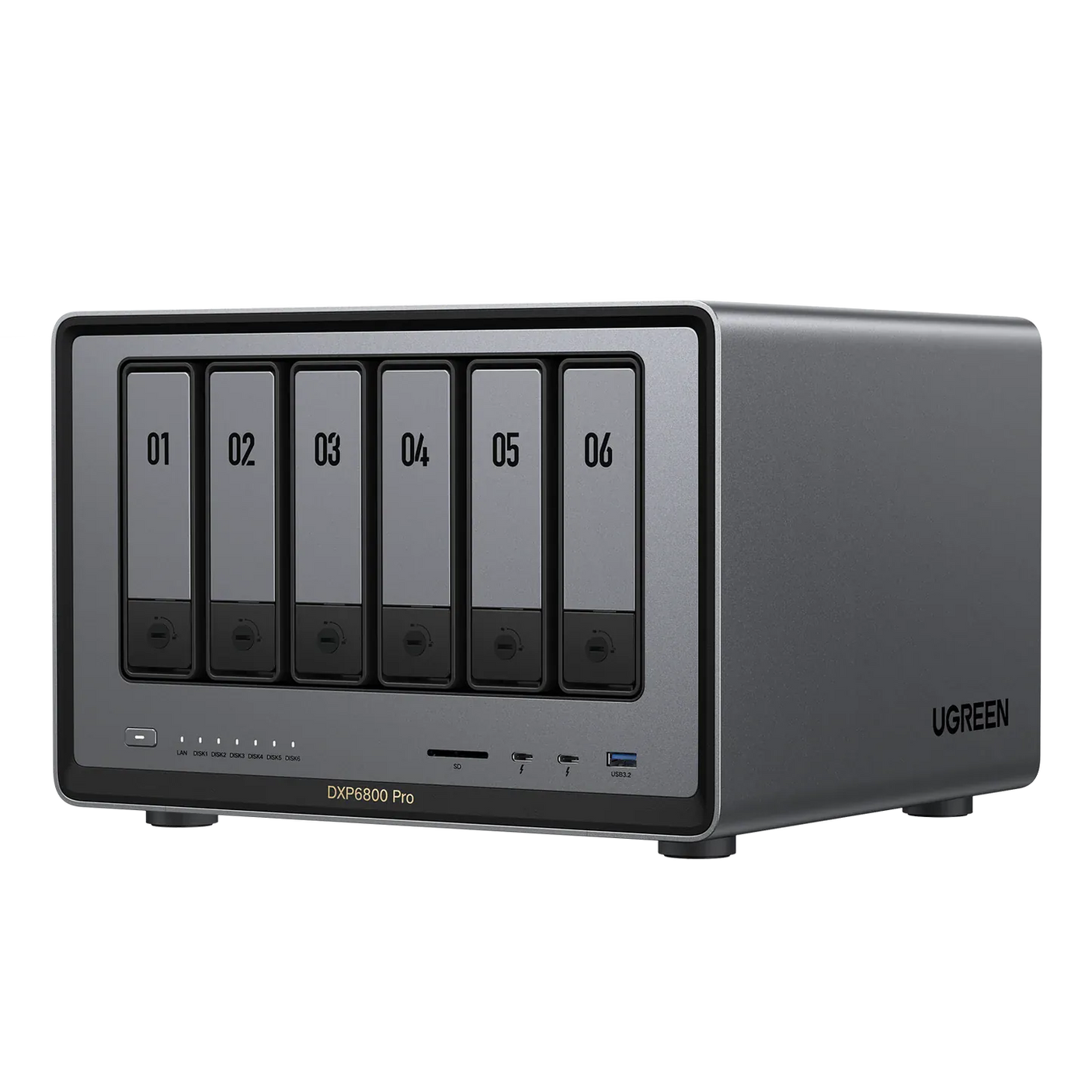 Ugreen NAS NAS Ugreen DXP6800 Pro | 6-Bay, Intel i5-1235U 10-Core, 2x 10GbE, HDMI 8K