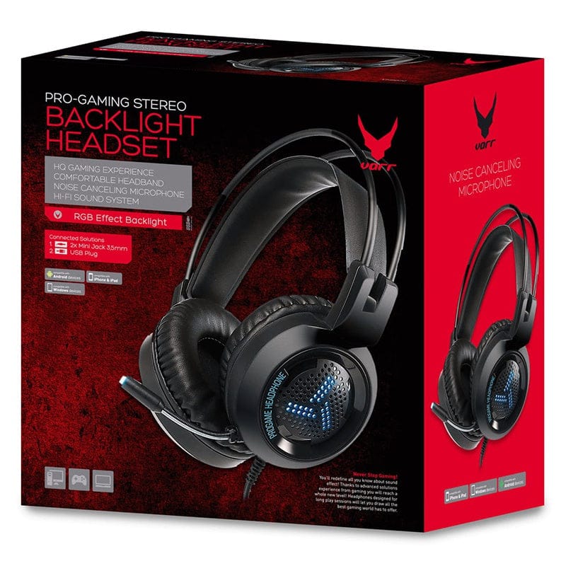 Varr Casti HI-FI Căști Varr VH8020 | Roșu