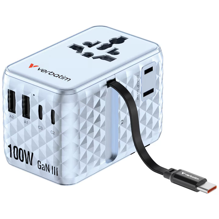 Verbatim Adaptor priza Adaptor priza Verbatim 30192 | 100W
