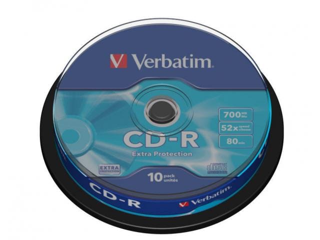 Verbatim Discuri optice (CD, DVD, Blueray) Discuri optice (CD, DVD, Blueray) Verbatim 43437 | 10