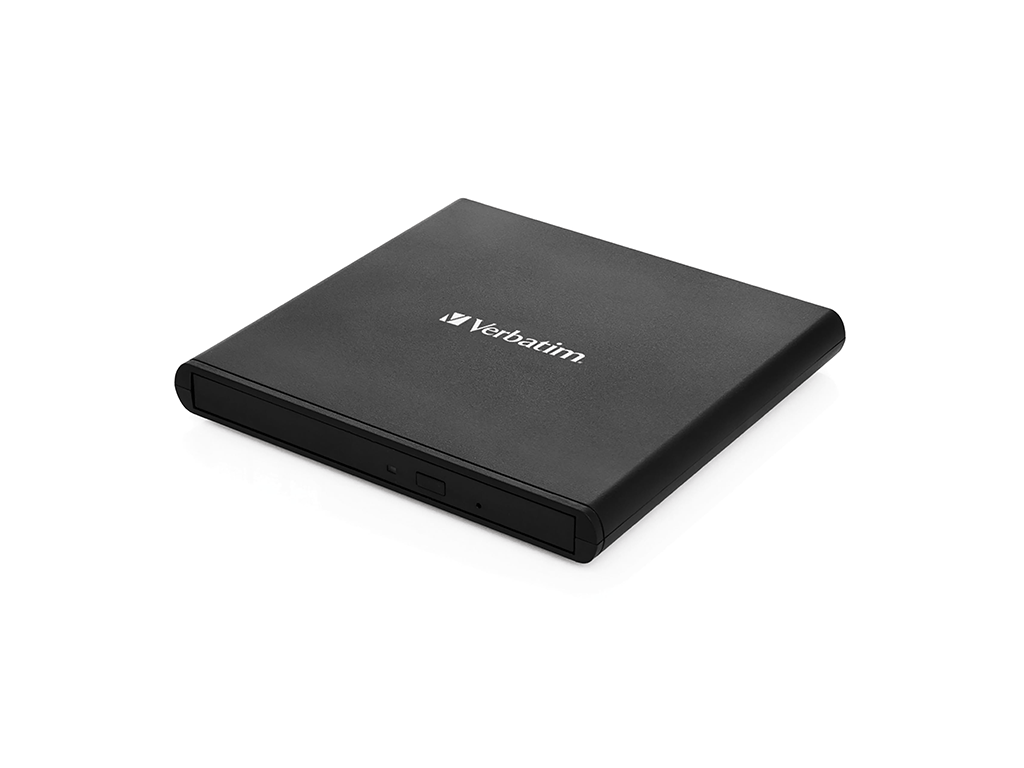 Verbatim unitate optica DVD-RW extern Verbatim 98938 Slimline, USB 2.0, Negru