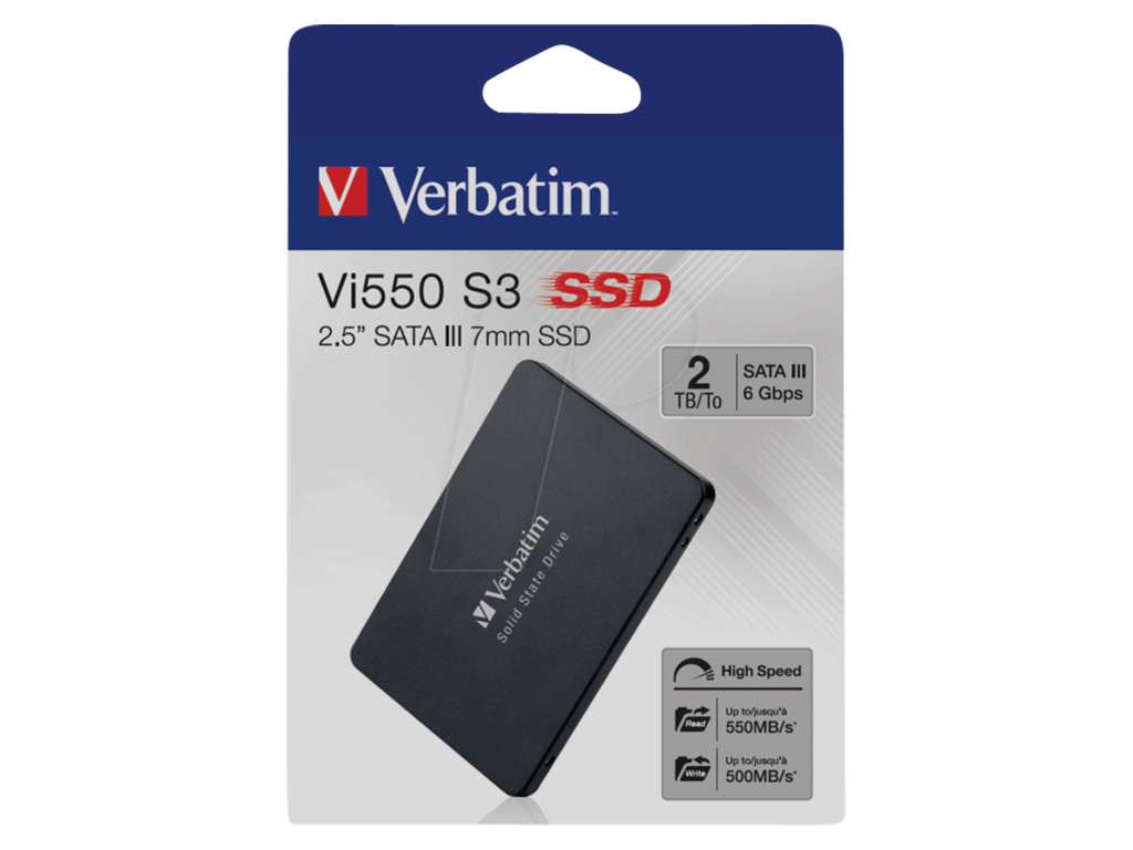 Verbatim SSD intern SSD Verbatim 49354 | 2TB, 2.5"