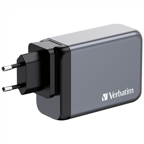 VERBATIM V GNC-240 GaN Charger 240W EU/UK/US