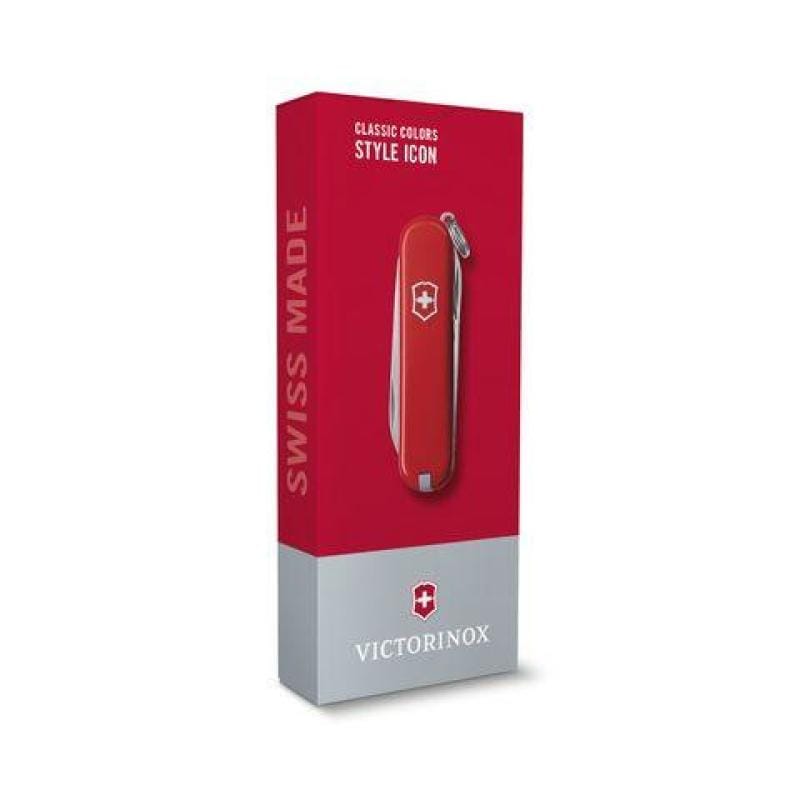 Victorinox Briceag elvețian Victorinox Classic SD Dark Illusion 0.6223.3G, 7 funcții, breloc