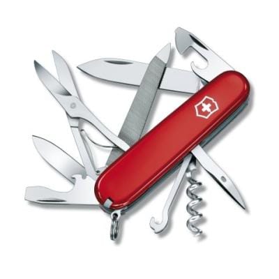 Victorinox Briceag multifuncțional Victorinox Mountaineer Swiss Army Knife, roșu, model 1.3743