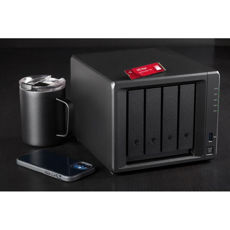 WESTERN DIGITAL SSD Western Digital Red SN700 1TB, M.2 2280 NVMe, pentru NAS (WDS100T1R0C-68BDK0)