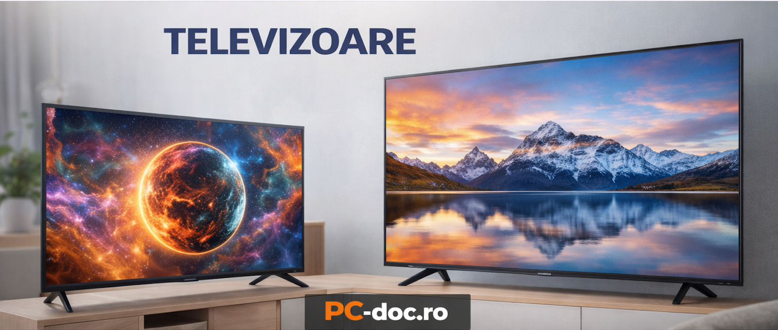 Cum Alegi Televizorul Potrivit în 2026 — Ghid Complet PC-Doc.ro