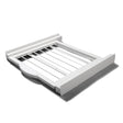 Kit Suprapunere Uscator Roller 00868 | Metalic, Cu Sertar 30 cm