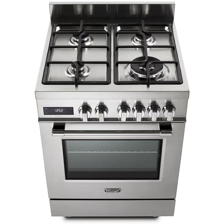 Candy Aragaz Aragaz Candy PRO 66 MXL PZ RO | 4 Arzatoare, Gaz + Electric, 60cm, Grill, Inox, 90x60x85cm