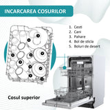 Mașină de Spălat Vase Încorporabilă Samus | 45cm, 10 seturi, 7 programe