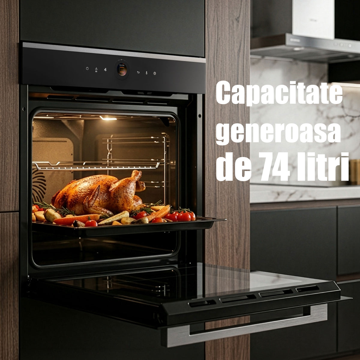 Cuptor Incorporabil Samus SC633GDT15 | 65L, Grill, Ventilator, 59.5x56.8x59.5cm