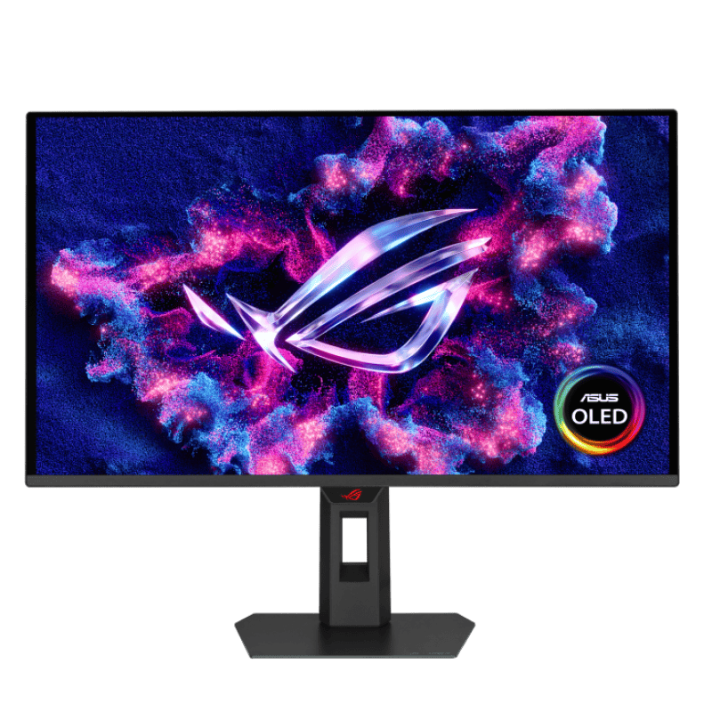 Asus Monitor Asus 26.5" XG27AQDNG, Diagonal (inch): 26.5, Diagonal (cm): 67, Aspect ratio: 16:9, Panel: QD-OLED, Resolution: 2560x1440, Refresh Rate: 360Hz, Response time GtG: 0.03ms, Brightness (max): 100