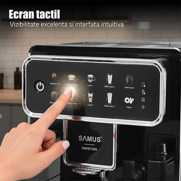 Samus Espressor automat Espressor Automat Samus Perfection | 1450W, 19 Bar, Cappuccino