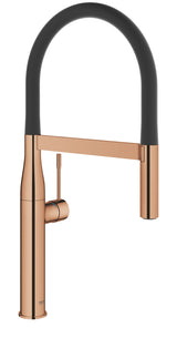 Grohe Baterie chiuveta Baterie Bucatarie Grohe 30294DA0 | Monocomanda, Dus Extractabil, Pipa Inalta, Warm Sunset