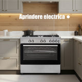 Aragaz Samus SM950AGRXS1 | 92L, 90cm, Inox
