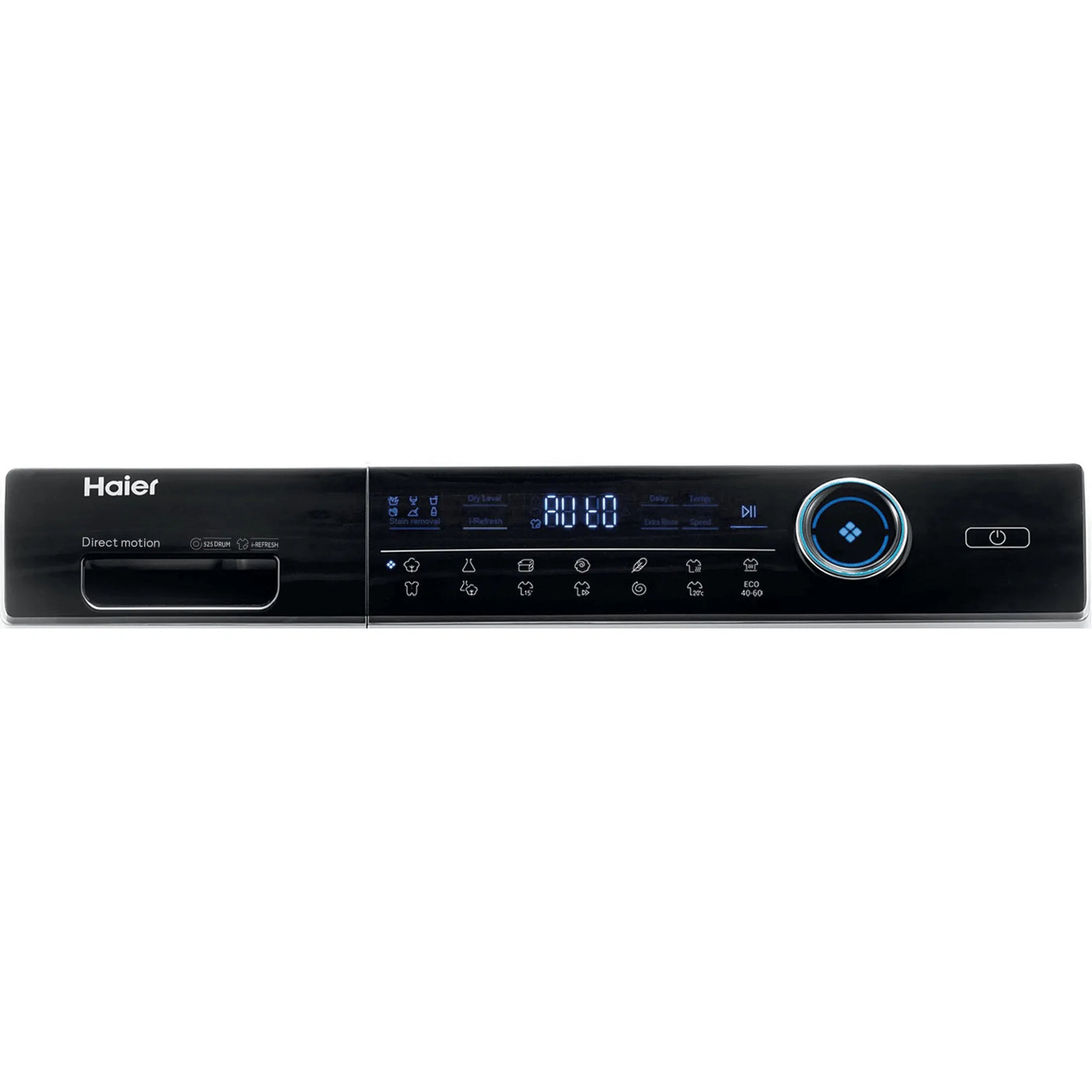 HAIER Masina de spalat cu uscator Haier, Motor Direct Motion, 12+8 kg, clasa A (spalare), 1400 rpm, iRefresh, ABT,  Drum light, Dual Spray, Pillow Drum, display Led cu Touch control, Smart Detecting, alba - usa neagra