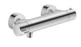 Duravit Baterie dus Duravit, B.2 Thermostat shower mix exposed, monocomanda, aparenta, cartus ceramic, termostat, crom