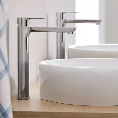 Duravit Baterie lavoar Duravit, A.1 Single lever basin mixer XL, monocomanda, marime XL, cartus ceramic, fara set de evacuare, crom