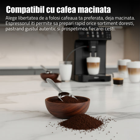 Espressor Automat Samus SUBLIME 19 | 1350W, 1.7L, 19 bari, Negru