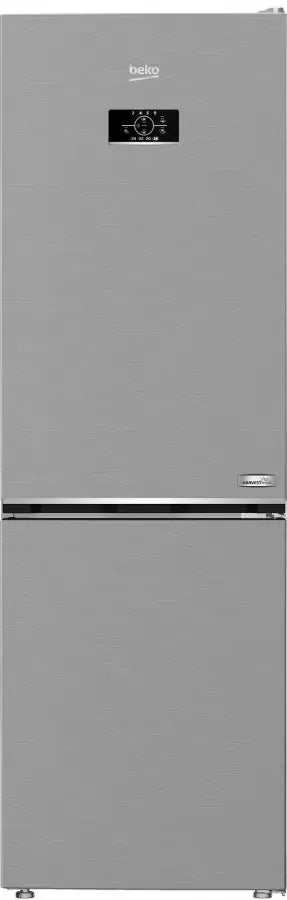Beko Combina frigorifica Combina frigorifica Beko B3RCNA364HXB1 | 367L, AeroFlow, HarvestFresh, E, Metal Look, 59.5x66.3x186.5cm