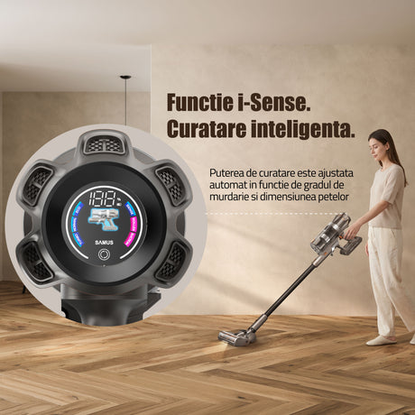 Aspirator Samus Cyclone Ultra Pro | Fara Fir, Tehnologie Ciclonica