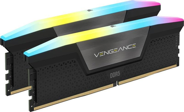 Corsair Memorie RAM Memorie RAM Corsair Vengeance RGB CMH32GX5M2B6000C38 | 32GB, DDR5, 6000MHz, CL38, Kit 2x16GB