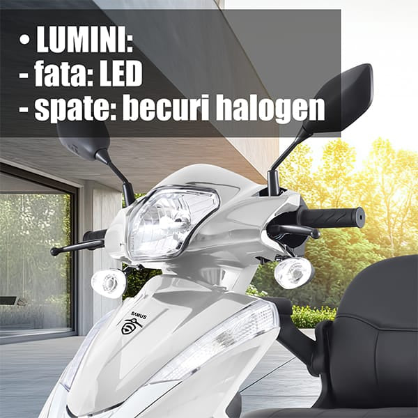 Samus ATV electric ATV Electric Samus Dallas-4R1-10T1000-60V20-Silver | 1000W, 60V20Ah, Silver