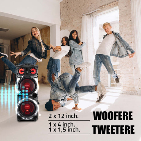 Boxe Samus FIESTA 12 | 300W, 12", Bluetooth, Portabil