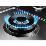 Electrolux Plita incorporabila ELECTROLUX, Gaz, 4 arzatoare, Wok, inox