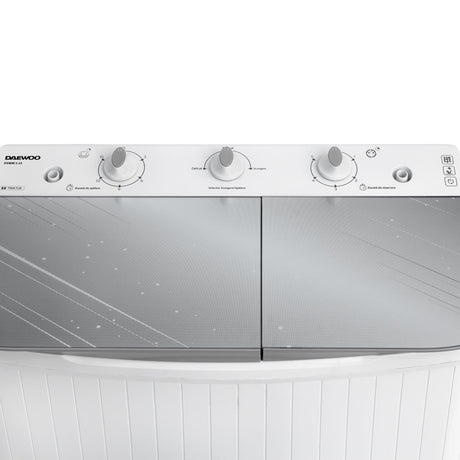 Daewoo Masina de spalat rufe Masina de spalat rufe semi-automata Daewoo DSWM 5.3S | 5kg, 350W, Timer 15min, Alb