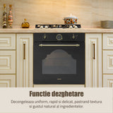 Cuptor Incorporabil Samus SC630VTA9 | Clasa A, Negru, 59.5x56.8x59.5cm