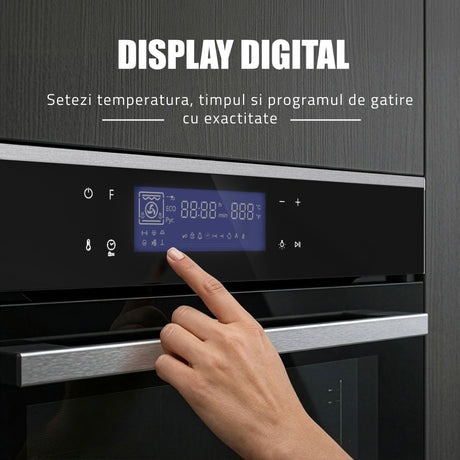 Cuptor Incorporabil Samus SC632GDT13 | 65L, Grill, Timer, Clasa A, 59.5x56.8x59.5cm