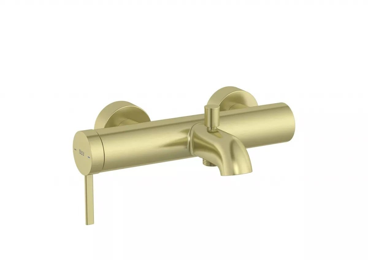 Roca Baterie Baterie Cada Roca Ona A5A029EVA0 | Monocomanda, Diverter, Brushed Brass